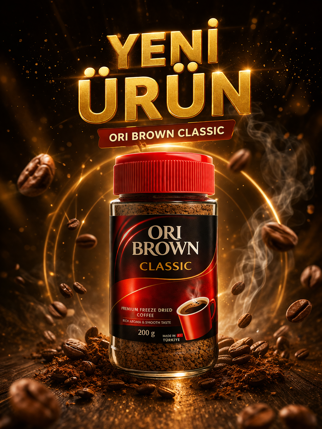 Yeni ürün ORİ BROWN classic