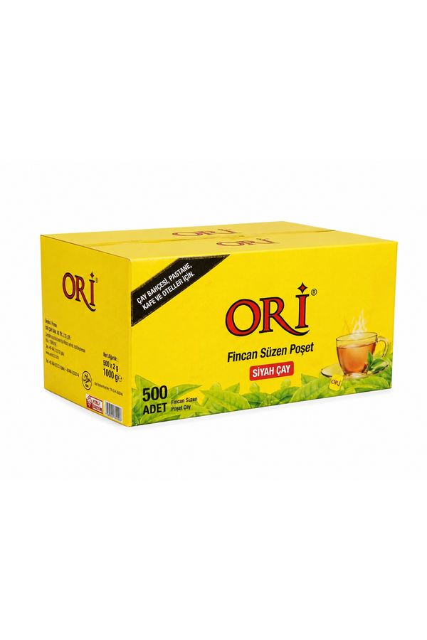 ORİ Fincan Süzen Poşet Çay 500 * 2 Gr