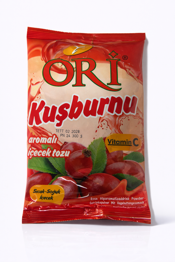 Kuşburnu Aromalı İçecek Tozu